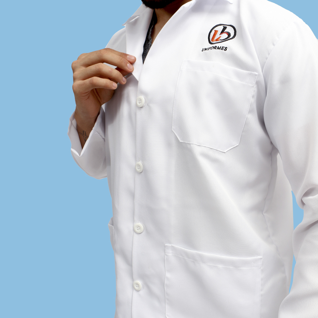 Uniforme de Laboratorio Manga Larga - Image 4