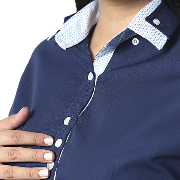 Camisa Ejecutiva Dama Combinada - Image 2