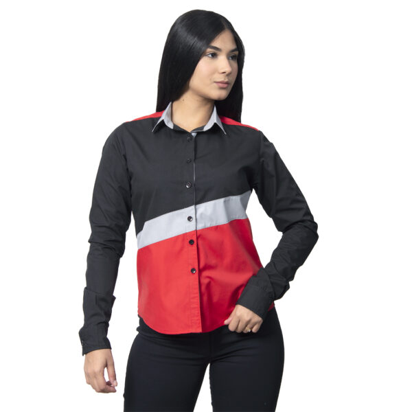 Camisa Ejecutiva Dama Combinada - Image 5