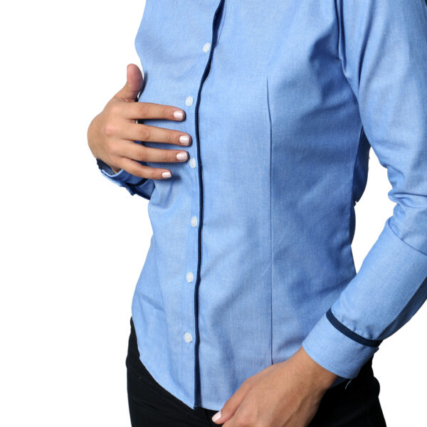 Camisa Ejecutiva Dama Combinada - Image 9