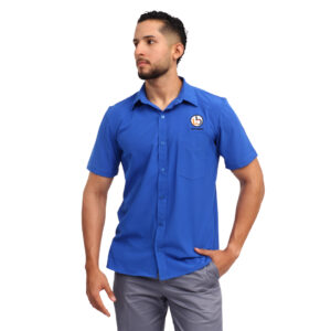 Camisa Modelo Ejecutivo de Caballero Manga Corta