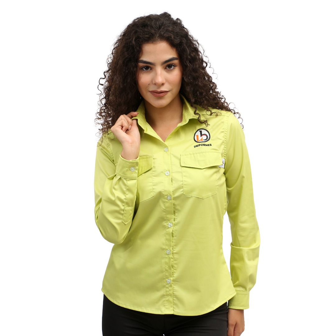 Camisa Modelo Campero Dama Manga Larga - Image 4